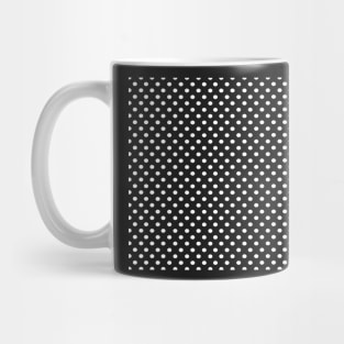 White Polka Dot Pattern Mug